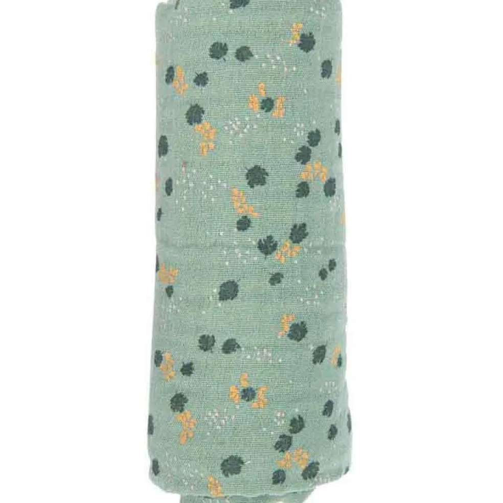 Lot de 3 langes en coton bio Trois petits lapins (70 x 70 cm)