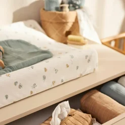 Lot de 4 langes en coton Biscuit-Ivory (70 x 70 cm)