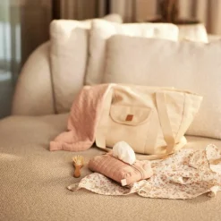 Lot de 3 langes en coton Bloomy (70 x 70 cm)