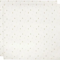 Lot de 2 langes en coton Happy Miffy Nougat (115 x 115 cm)