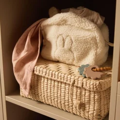 Lot de 3 langes en coton Miffy Silhouettes Wild Rose (70 x 70 cm)