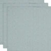 Lot de 3 langes en coton Miffy Silhouettes Sea Green (70 x 70 cm)