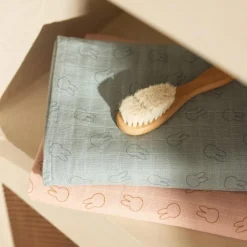 Lot de 3 langes en coton Miffy Silhouettes Sea Green (70 x 70 cm)