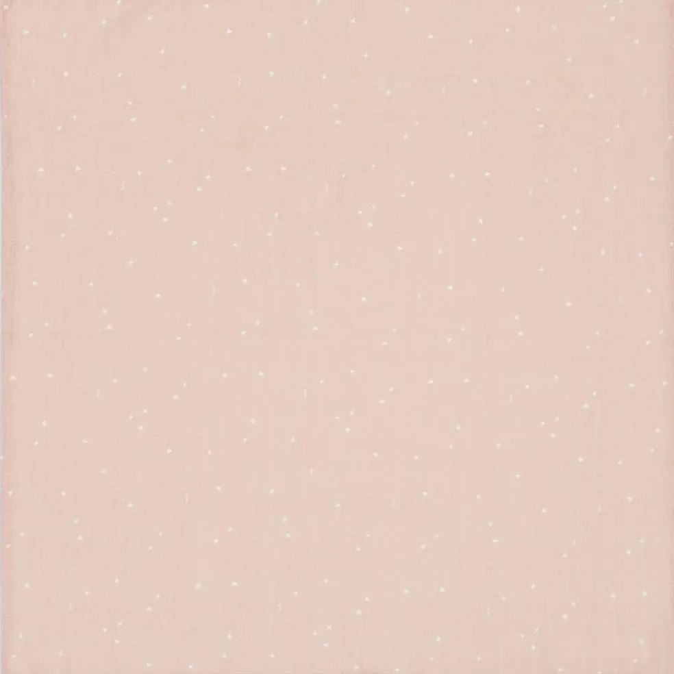 Lot de 3 langes en coton Twinkling Wild Rose (70 x 70 cm)