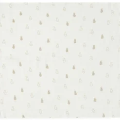 Lot de 3 langes en gaze de coton Happy Miffy Nougat (70 x 70 cm)