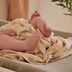 Lot de 3 langes en gaze de coton bio (70 x 70 cm)