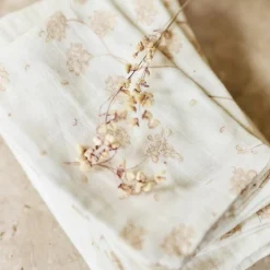 Lot de 3 langes en gaze de coton Leafy Dreams (70 x 70 cm) - Reconditionné