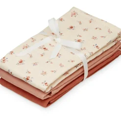 Lot de 3 langes en mousseline Berries