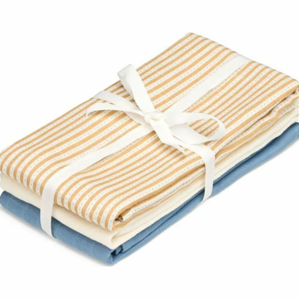 Lot de 3 langes en mousseline Oatfield