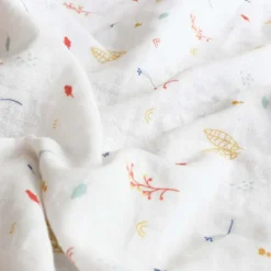 Lot de 3 langes en mousseline Cache-cache en forêt (70 x 70 cm)