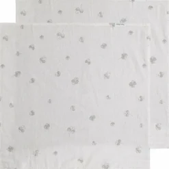 Lot de 2 langes Tender Clover (115 x 115 cm)