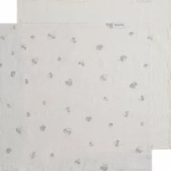 Lot de 2 langes Tender Linen-Clover (115 x 115 cm)