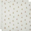 Lot de 2 maxi langes en coton ours Teddy Bear (115 x 115 cm)