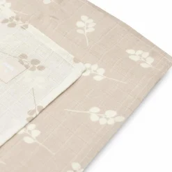 Lot de 2 maxi langes en gaze de coton Twig Wild Rose (115 x 115 cm)