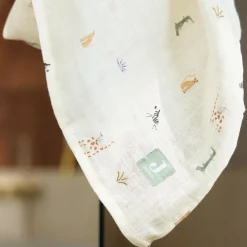 Lot de 2 maxi-langes en coton Jungle Jambo (115 x 115 cm)