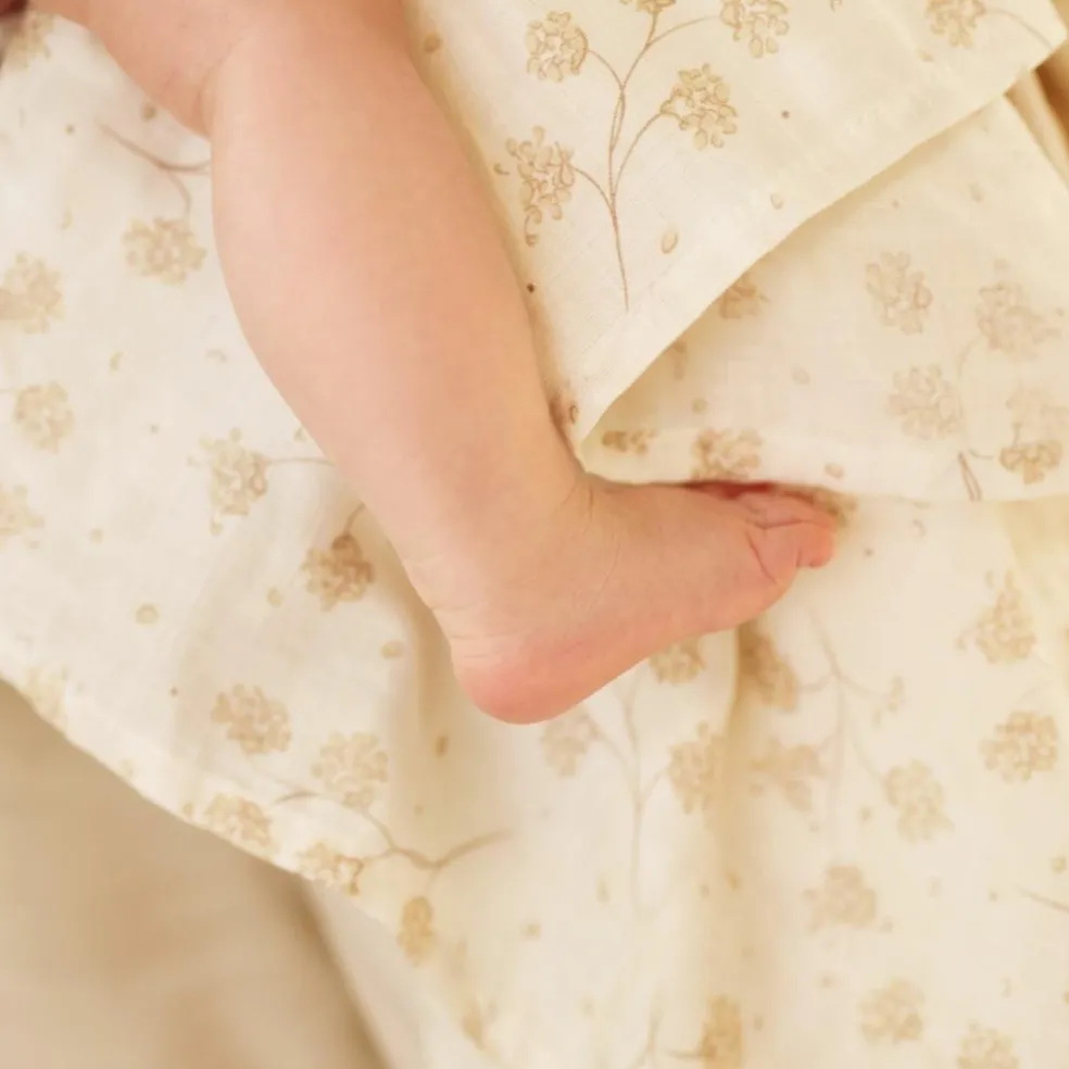 Lot de 2 maxi-langes en coton Leafy Dreams (115 x 115 cm)