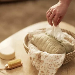 Lot de 2 maxi-langes en coton Bloomy (115 x 115 cm)