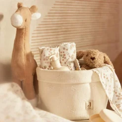 Lot de 2 maxi-langes en coton Bloomy (115 x 115 cm)