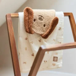 Lot de 2 maxi-langes en coton Animal Friends (115 x 115 cm)