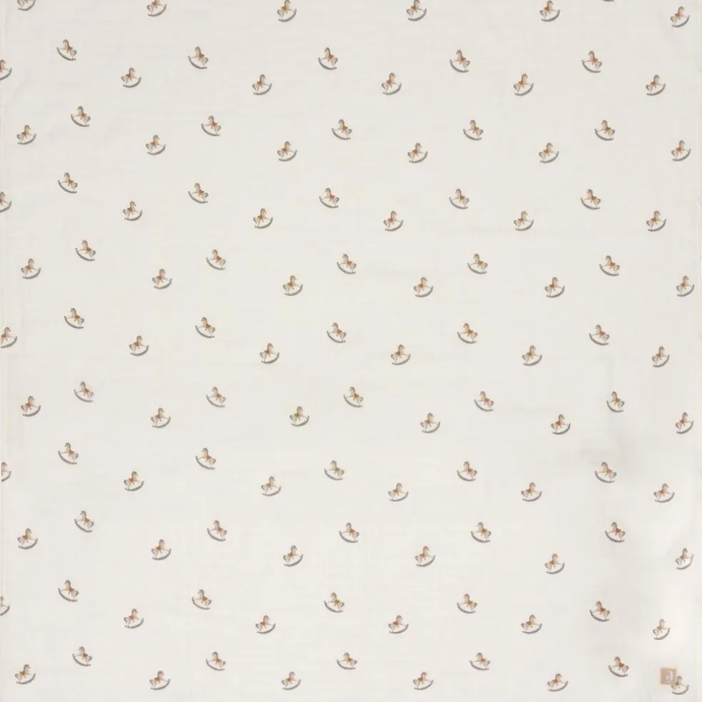 Lot de 2 maxi-langes en coton Nostalgic Ride (115 x 115 cm)