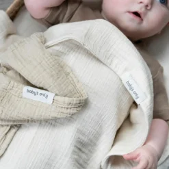 Lot de 3 mini lange Tender Beige-Linen (30 x 30 cm)