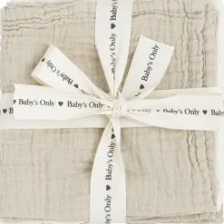 Lot de 3 mini lange Tender Beige-Linen (30 x 30 cm)