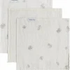 Lot de 3 mini lange Tender Linen-Clover (30 x 30 cm)