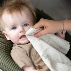 Lot de 3 mini lange Tender Linen-Clover (30 x 30 cm)