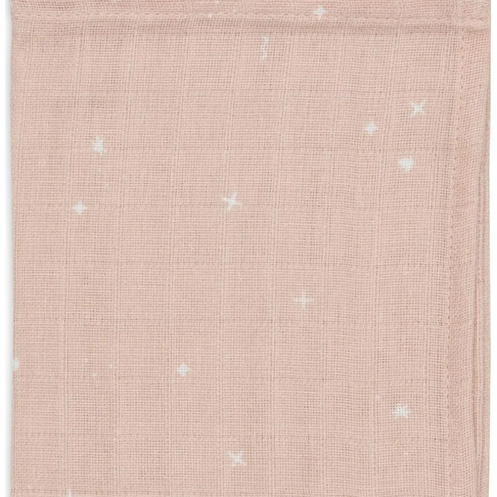 Lot de 3 mini langes en gaze de coton Wild Rose (31 x 31 cm)