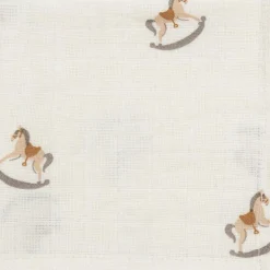 Lot de 3 mini langes en gaze de coton Nostalgic Ride (31 x 31 cm)