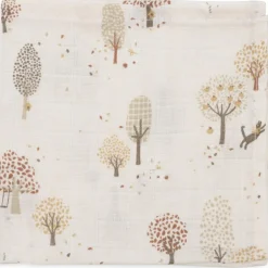 Lot de 3 mini langes en gaze de coton Tiny Park (31 x 31 cm)