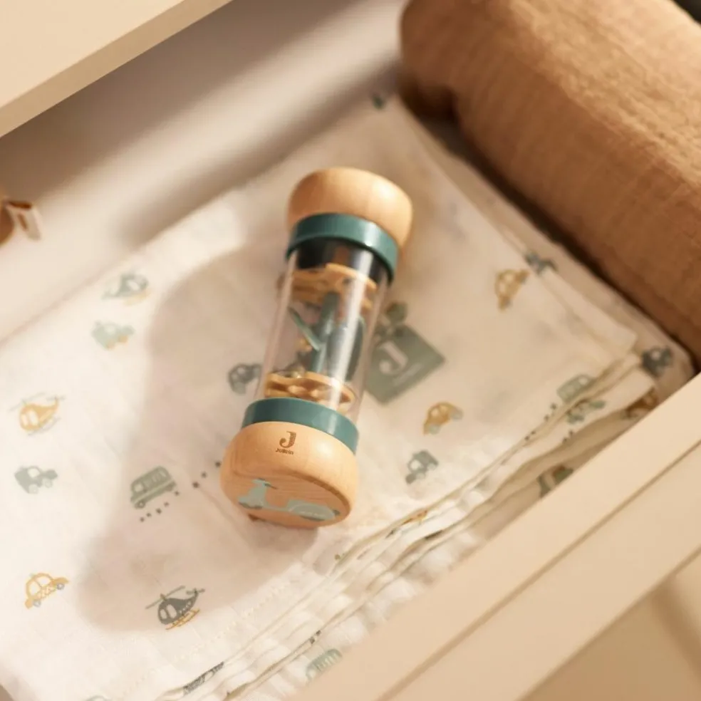 Lot de 3 mini langes en gaze de coton On the Go (31 x 31 cm)