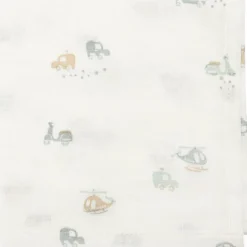 Lot de 3 mini langes en gaze de coton On the Go (31 x 31 cm)