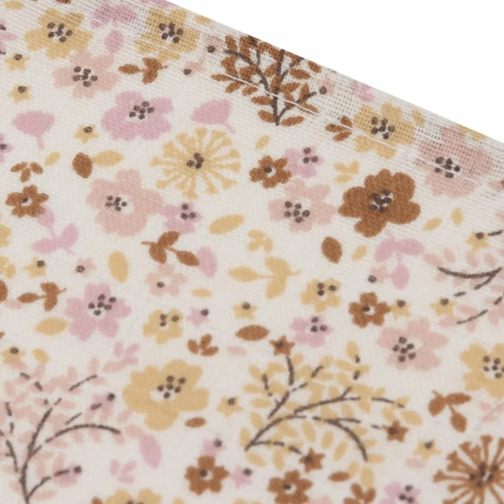 Lot de 3 mini langes en gaze de coton Flower Fairies (31 x 31 cm)
