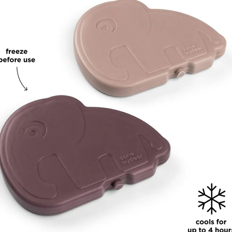 Lot de 2 pains de glace Elphee Rose