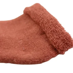 Lot de 3 paires de chaussettes Terracotta-Ecru-Camel (pointure 14-16)