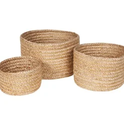 Lot de 3 paniers de rangement Abha (40 cm)