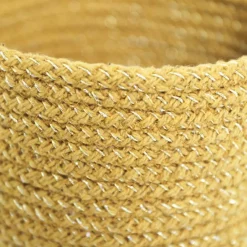 Lot de 3 paniers de rangement Ilse miel