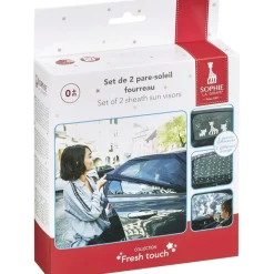 Lot de 2 pare-soleils chaussettes