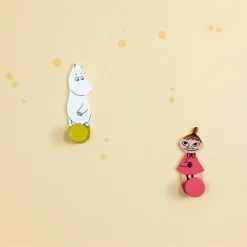 Lot de 2 patères murales Little My Moomin