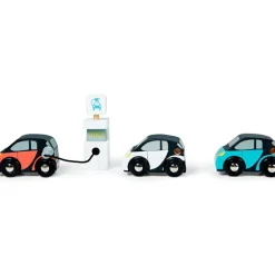 Lot de 3 petites voitures écologiques