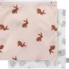 Lot de 2 Pochettes à goûter Little Forest Lapin
