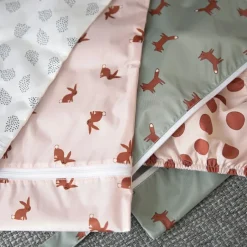 Lot de 2 Pochettes à goûter Little Forest Lapin