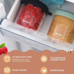 Lot de 2 portions verre 150 ml Mineral-Sage green