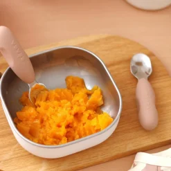 Lot de 2 précouverts inox Barbe à papa