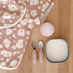 Lot de 2 précouverts inox Barbe à papa