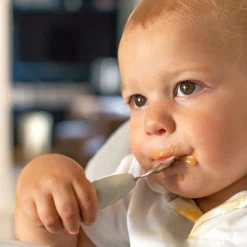 Lot de 2 pré-couverts inox gris velours