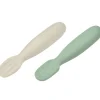 Lot de 2 pré-cuillères en silicone vert sauge