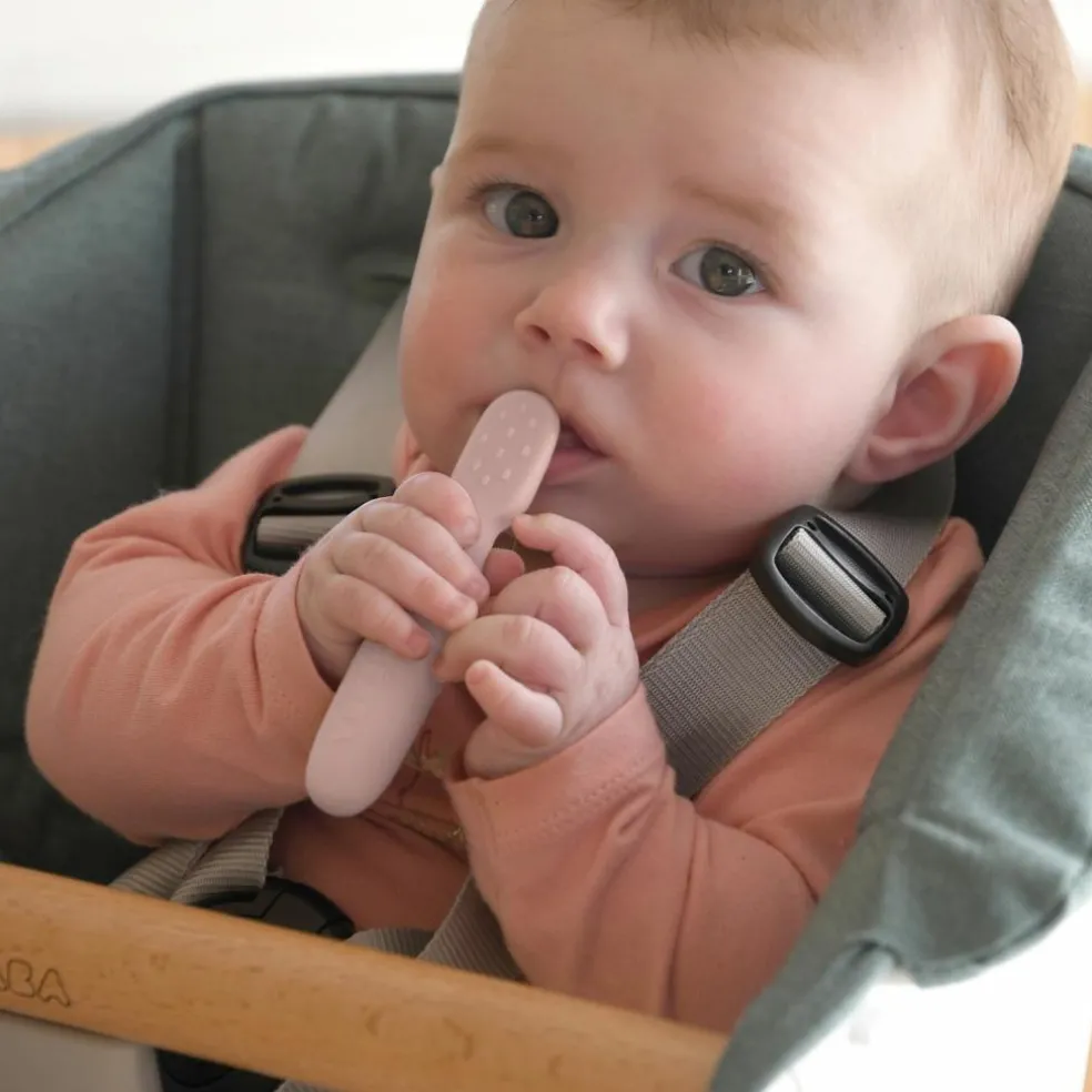 Lot de 2 précuillères en silicone Barbe à papa et Guimauve