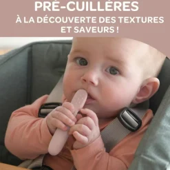 Lot de 2 précuillères en silicone Barbe à papa et Guimauve